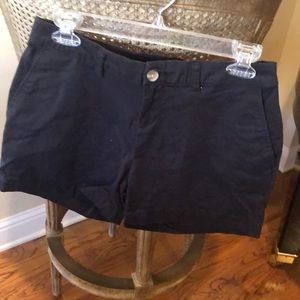 Faded Glory 6 black twill shorts